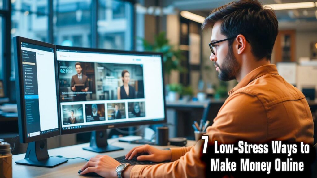 7 Low-Stress Ways to Make Money Online