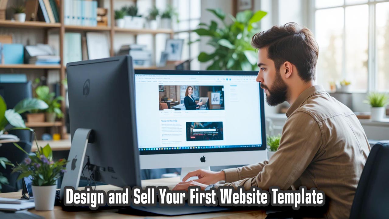 How to Design and Sell Your First Website Template