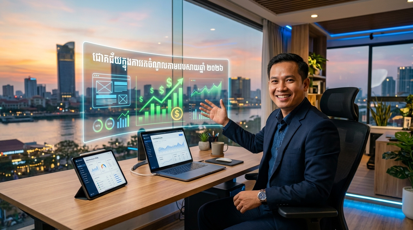របៀបរកលុយតាមវេបសាយ ( Website)ឆ្នាំ ២០២៦