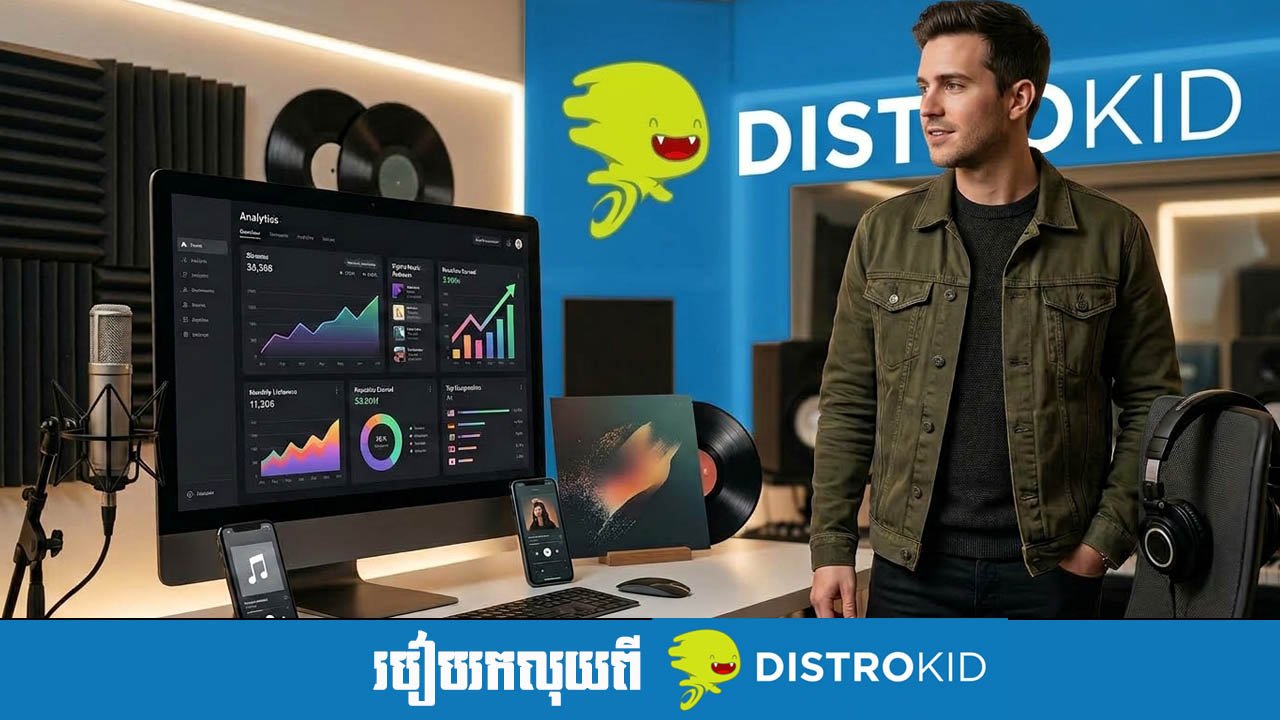 របៀបរកលុយពី DistroKid